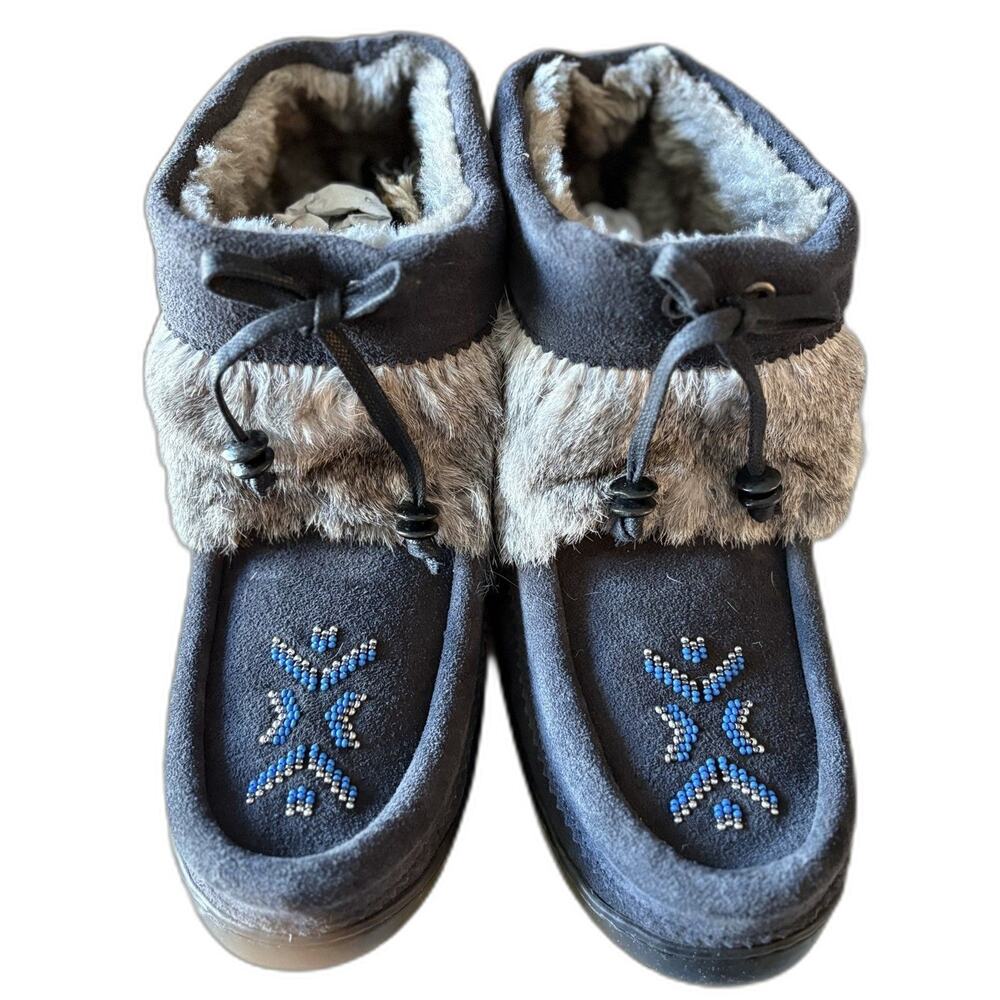 MUK LUKS Winter Boots Cozy Faux Fur | Water Resistant Women's Size 8- NWT - Picture 2 of 10